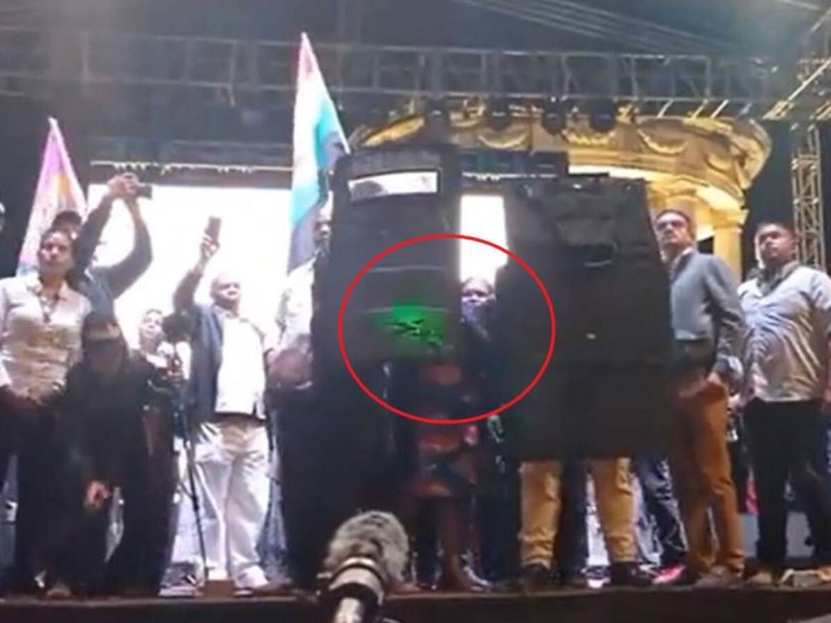 Estudiante confesó ser quien apuntó con láser a Francia Márquez