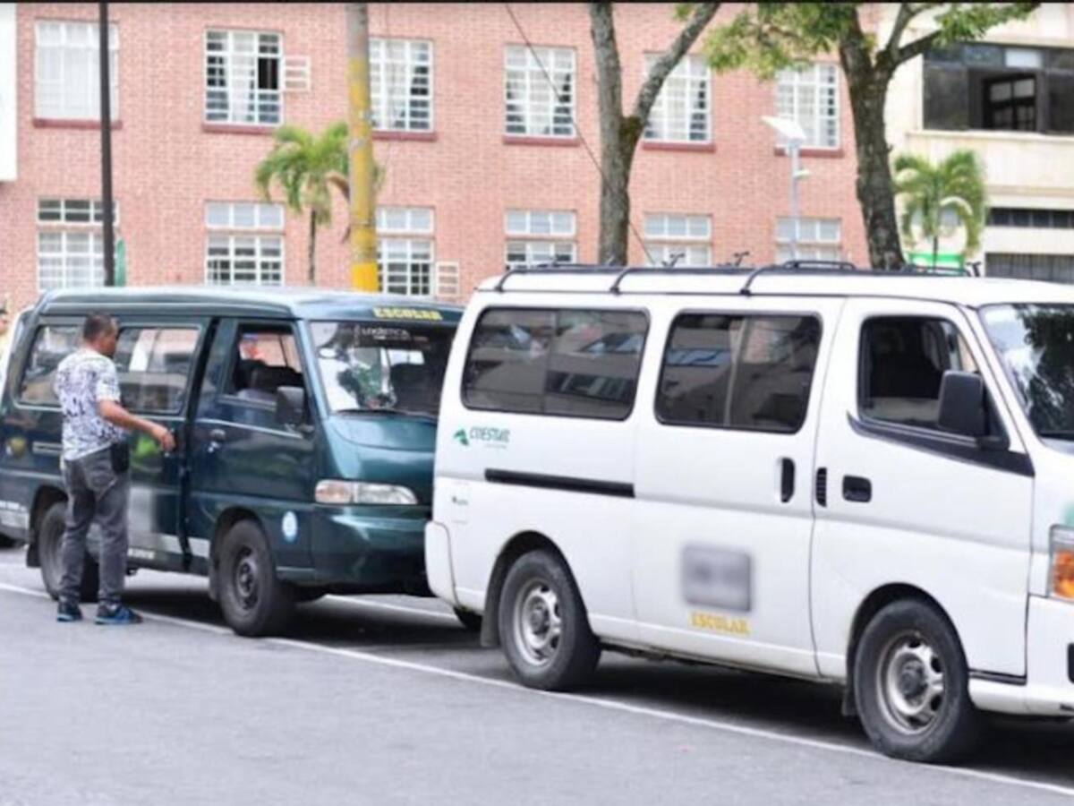 Incertidumbre en el gremio del transporte escolar del Tolima