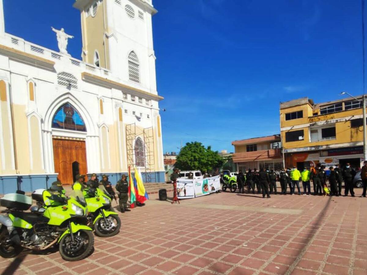 Policía lanzó plan de seguridad para las fiestas de Navidad en Magangué