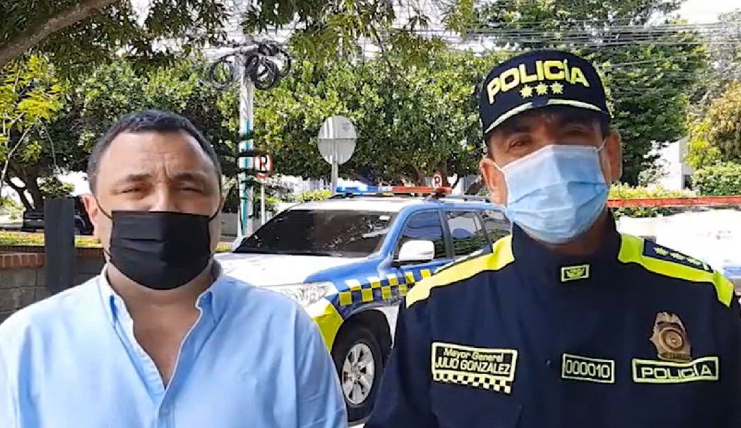 Vídeo Policía de Barranquilla