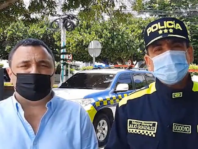 Vídeo Policía de Barranquilla