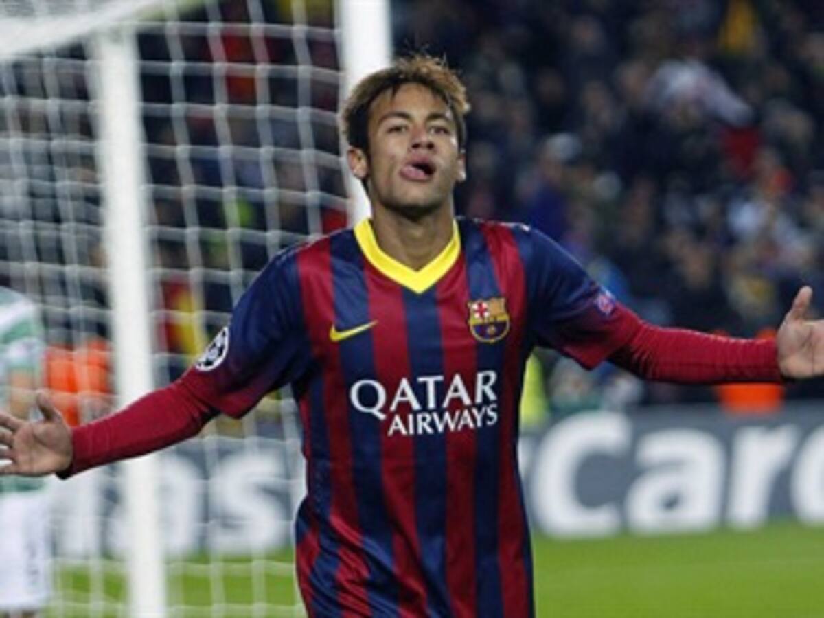 Neymar: "Estoy muy feliz por marcar mis tres primeros goles"