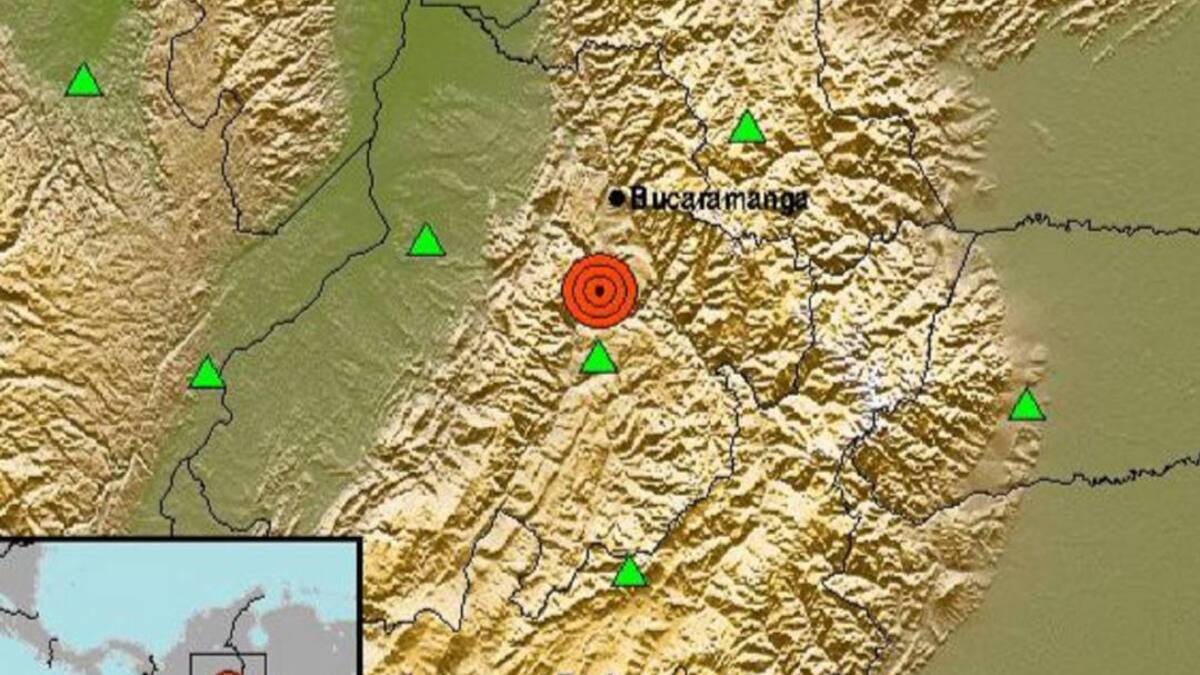 Sismo de 4.6 en Santander