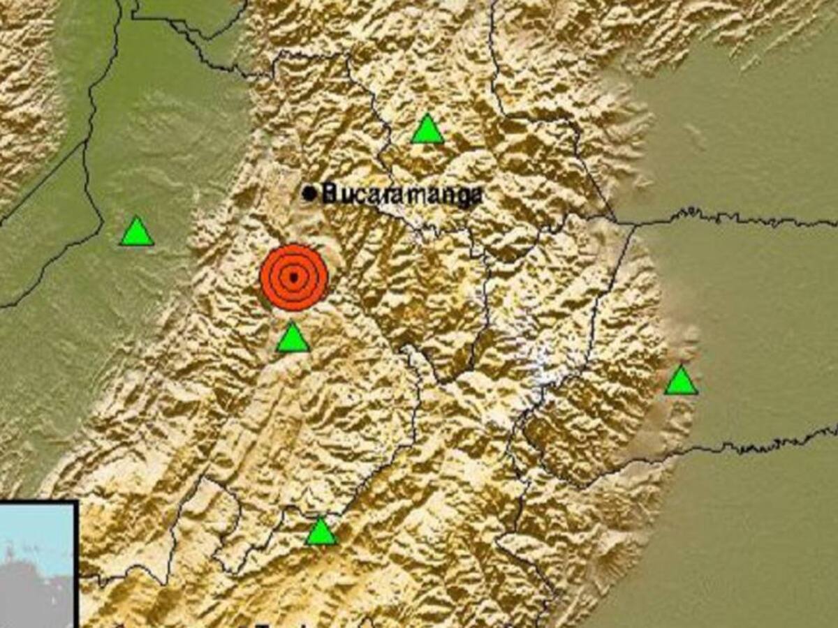 Sismo de 4.6 en Santander