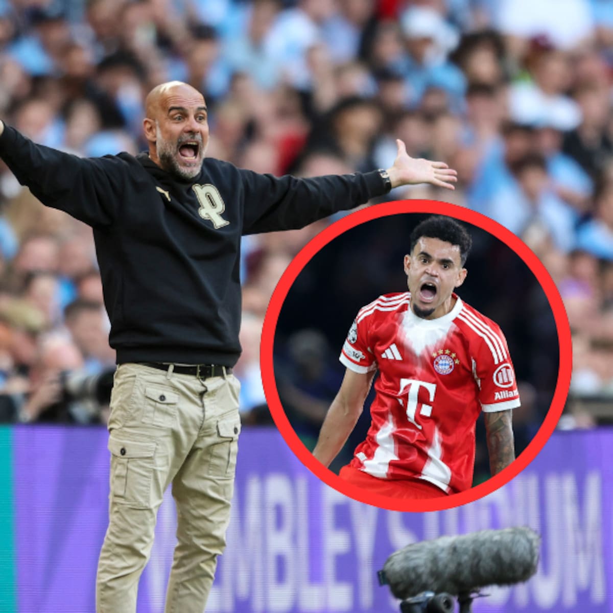 “Jugadores de mierda”: ¿Palo de Guardiola a Luis Díaz? Sorpresiva declaración de Pep tras PSG-Bayern