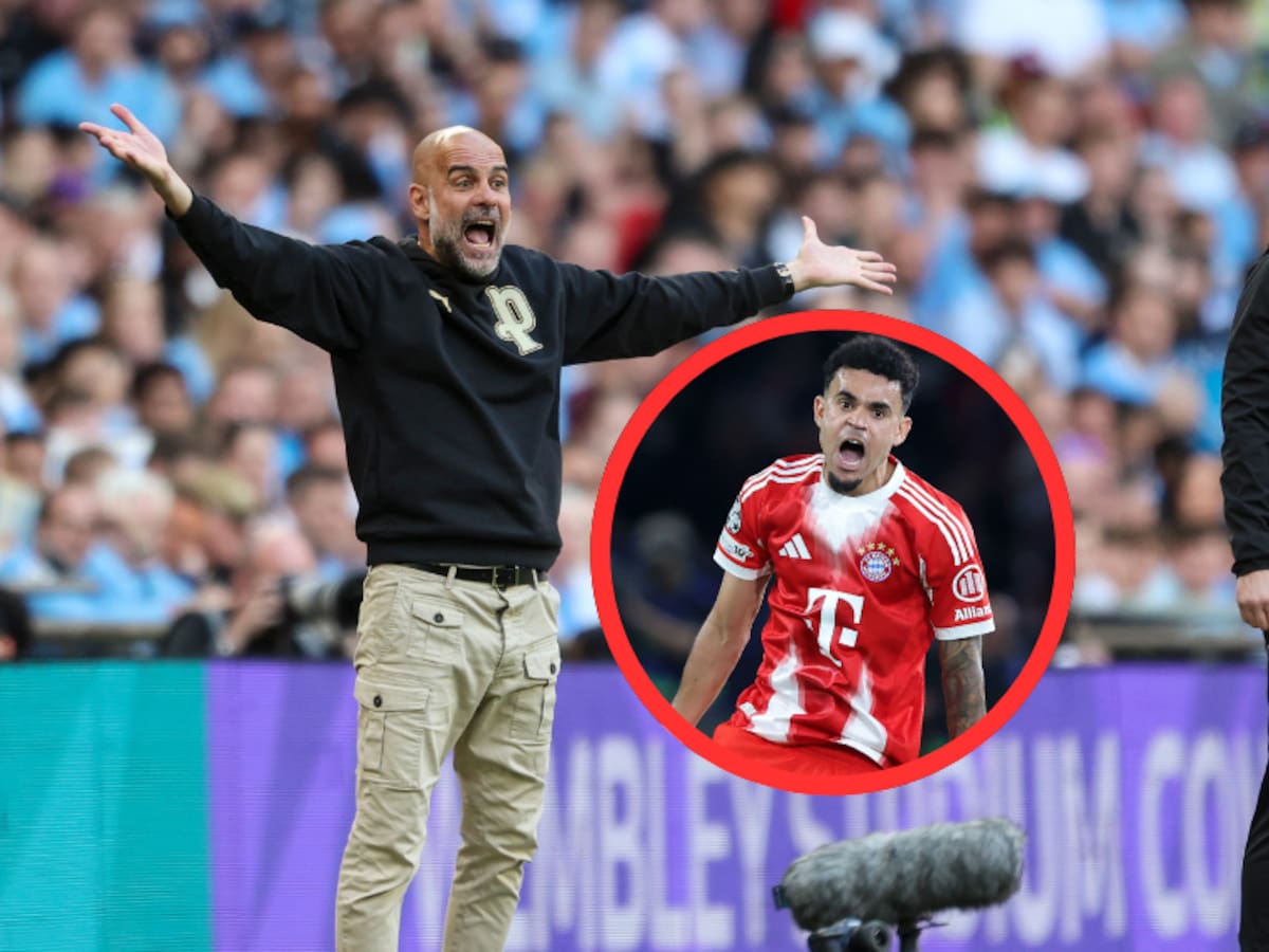 “Jugadores de mierda”: ¿Palo de Guardiola a Luis Díaz? Sorpresiva declaración de Pep tras PSG-Bayern