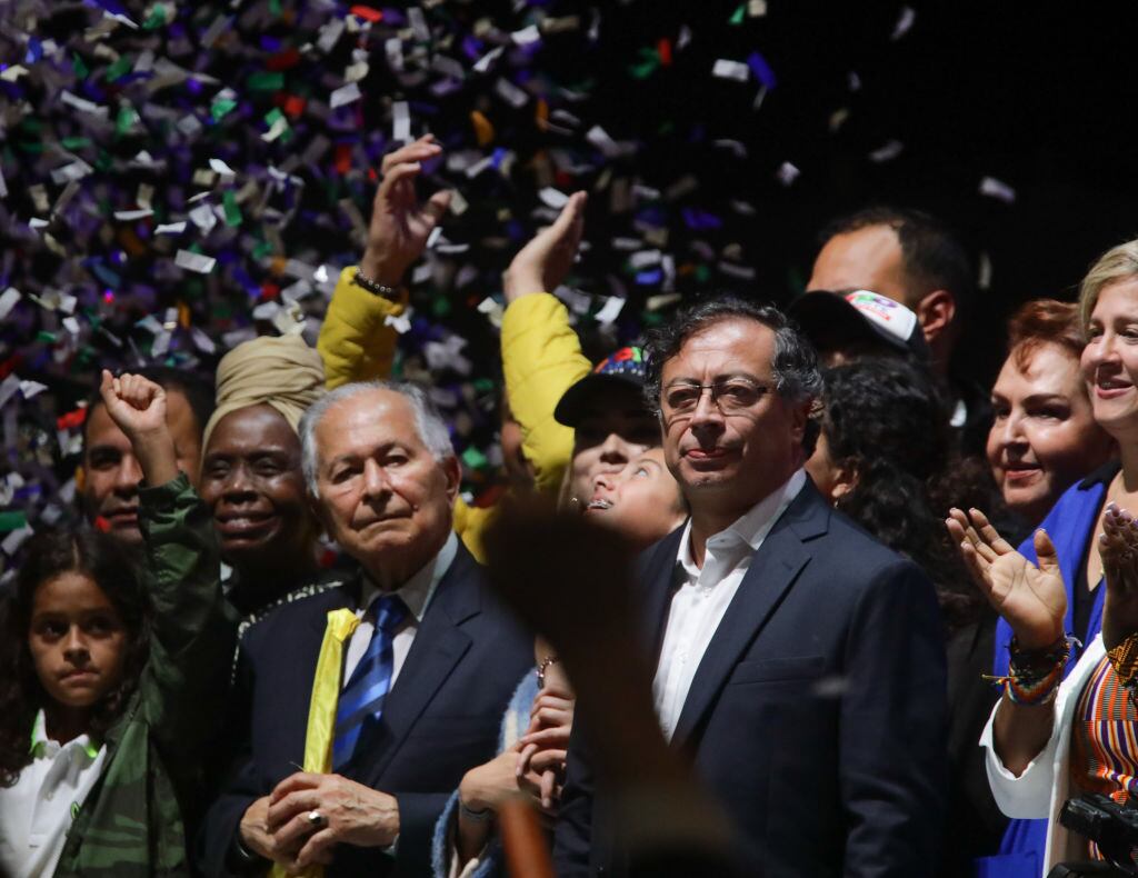 Gustavo Petro, presidente electo de Colombia. Foto: Getty Images.
