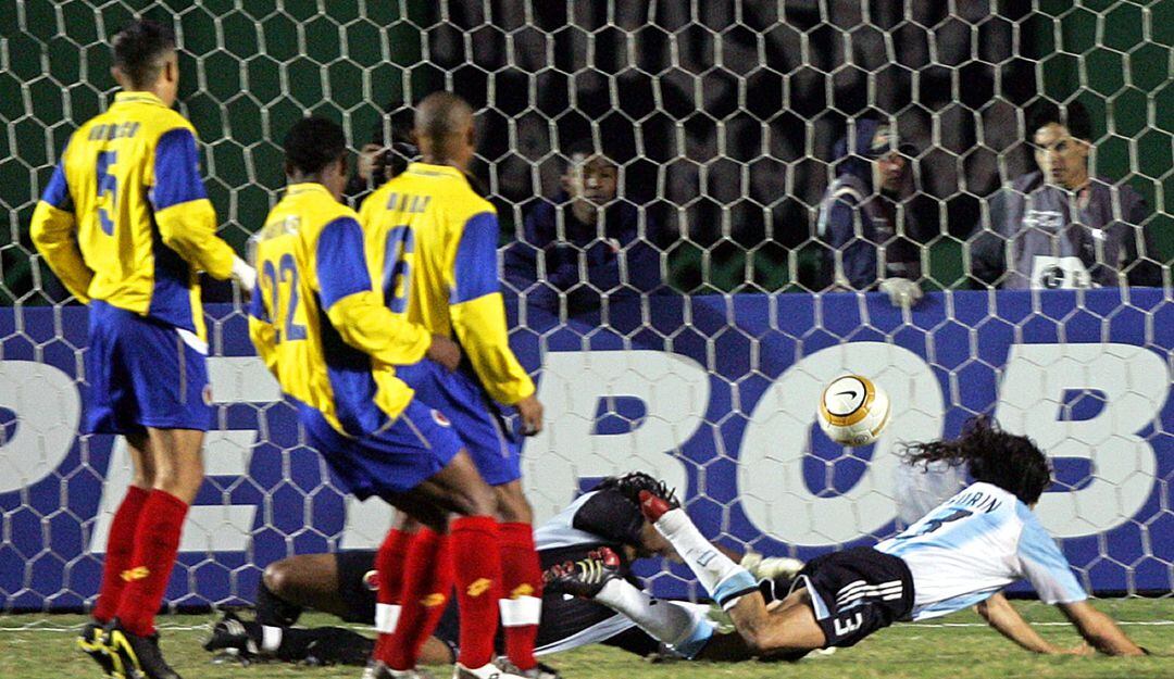 Colombia vs. Argentina, Copa América de Perú 2004
