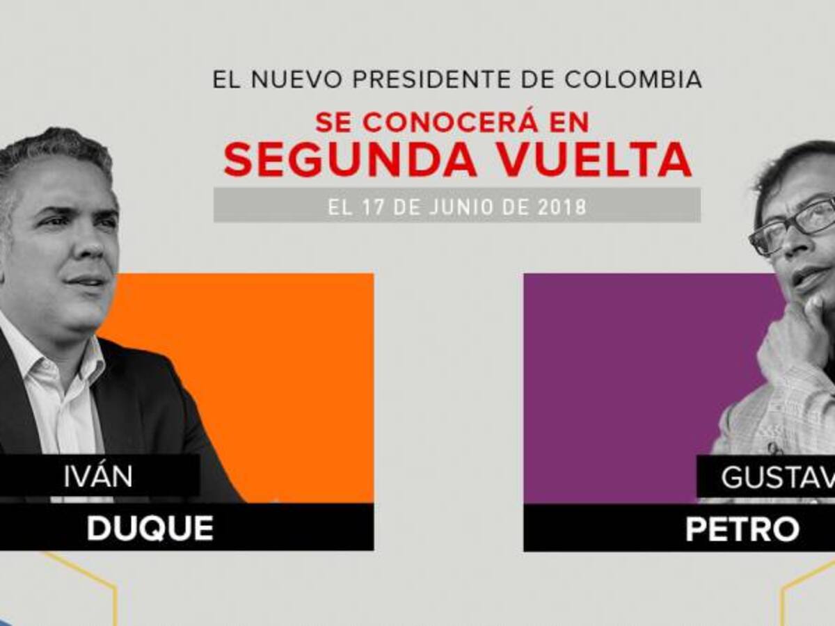 Duque y Petro, la segunda vuelta