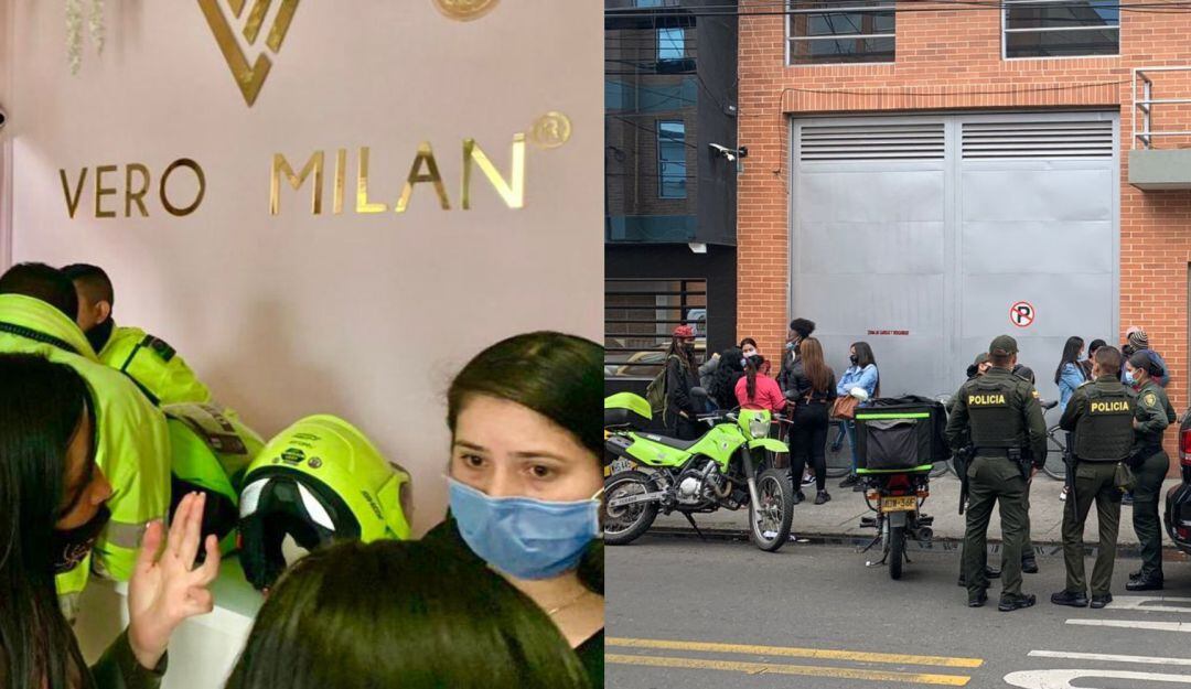 Inseguridad en Bogotá: ladrones saquearon, en dos camiones, una fábrica de tenis