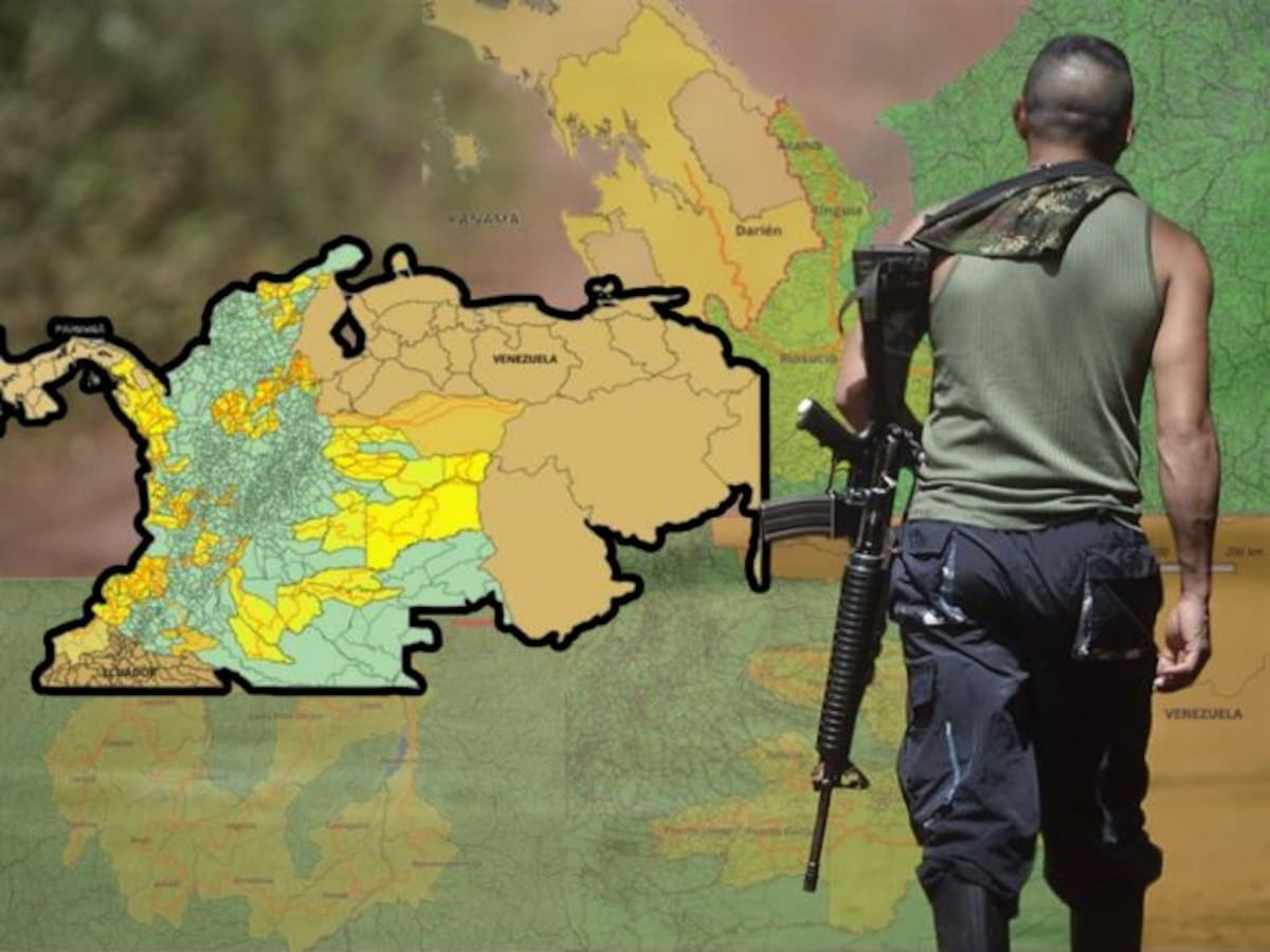 Los 13 corredores de la muerte de los grupos armados en Colombia