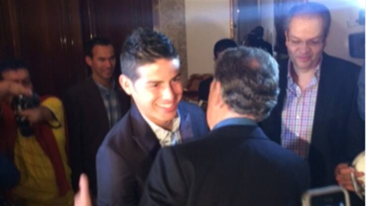 Cada vez que James juega Colombia se estremece: Santos