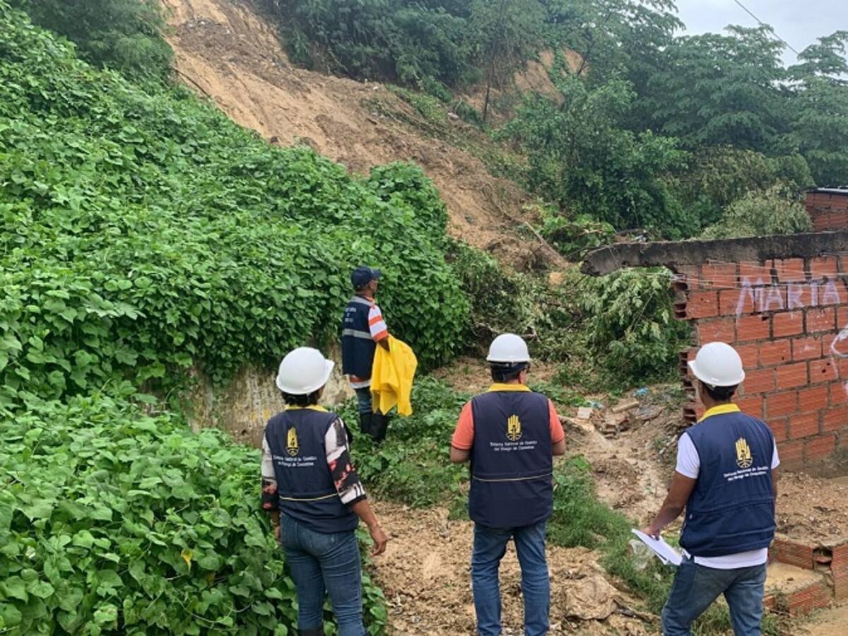 10.200 familias resultaron afectadas por fuerte lluvia en Cartagena