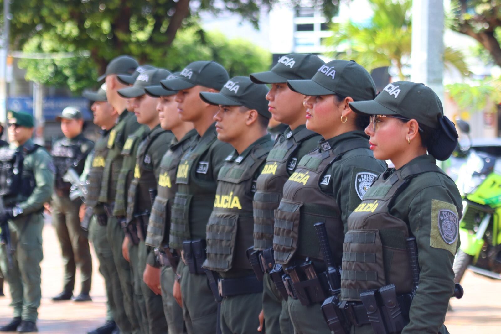 Refuerzan la seguridad en Villa del Rosario con 20 nuevos policías (Foto: Policia Cúcuta)