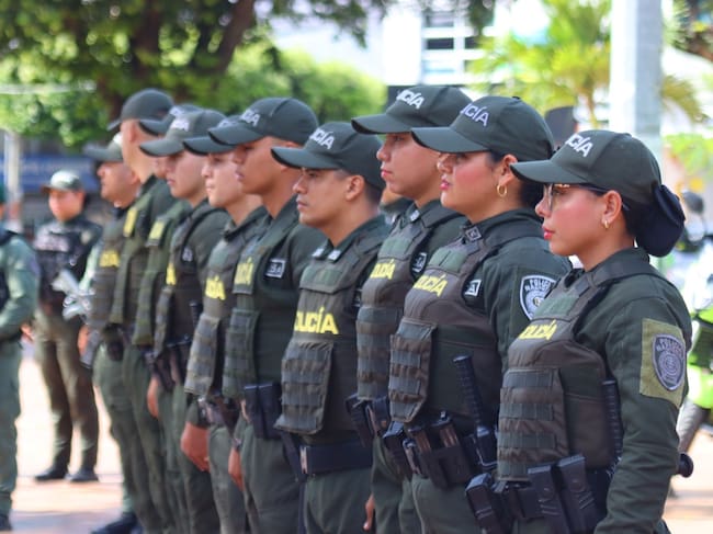 Refuerzan la seguridad en Villa del Rosario con 20 nuevos policías (Foto: Policia Cúcuta)