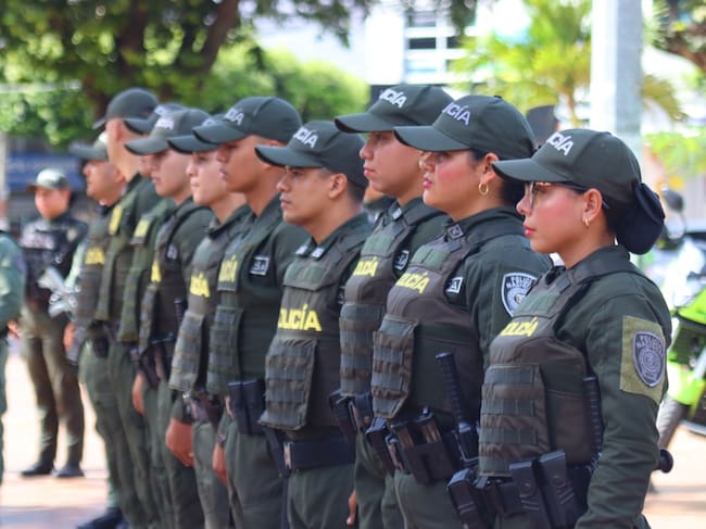Refuerzan la seguridad en Villa del Rosario con 20 nuevos policías (Foto: Policia Cúcuta)