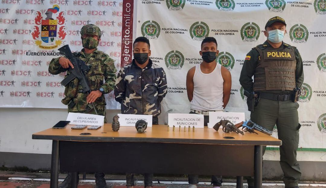 Capturan a tresdisidentes de las Farc en Huila