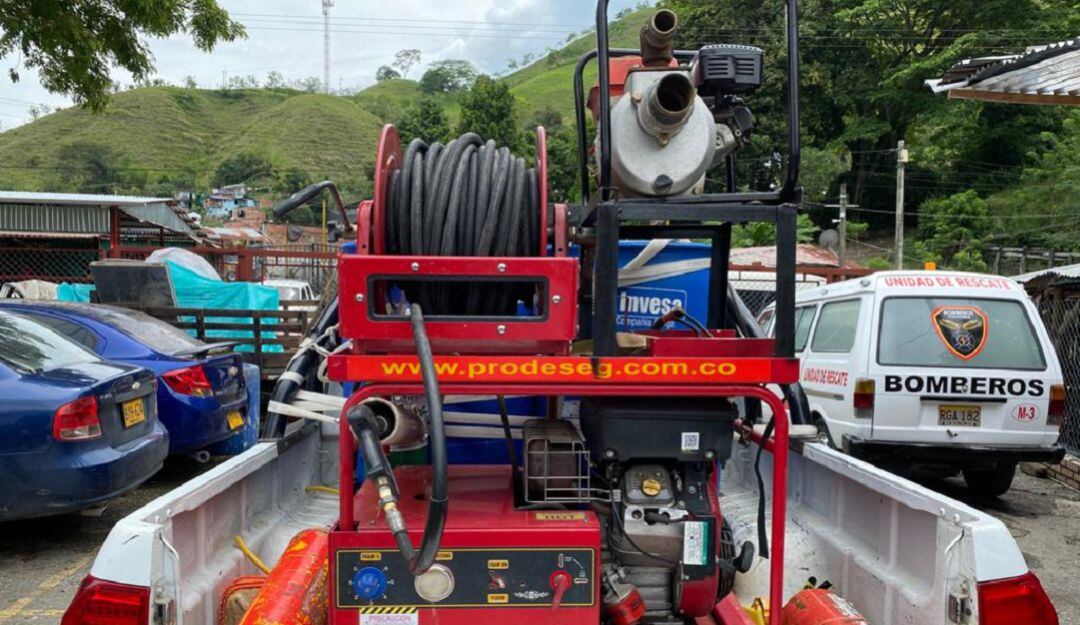 Equipos para el rescae de los mineros