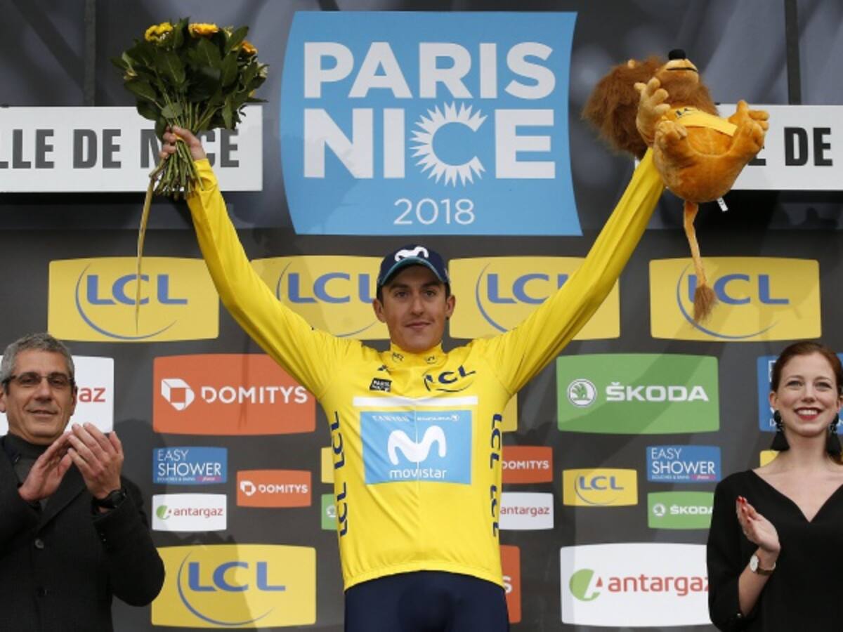 Marc Soler del movistar conquista la París-Niza