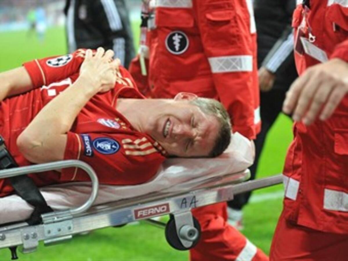 Bastian Schweinsteiger estará por fuera de las canchas hasta enero