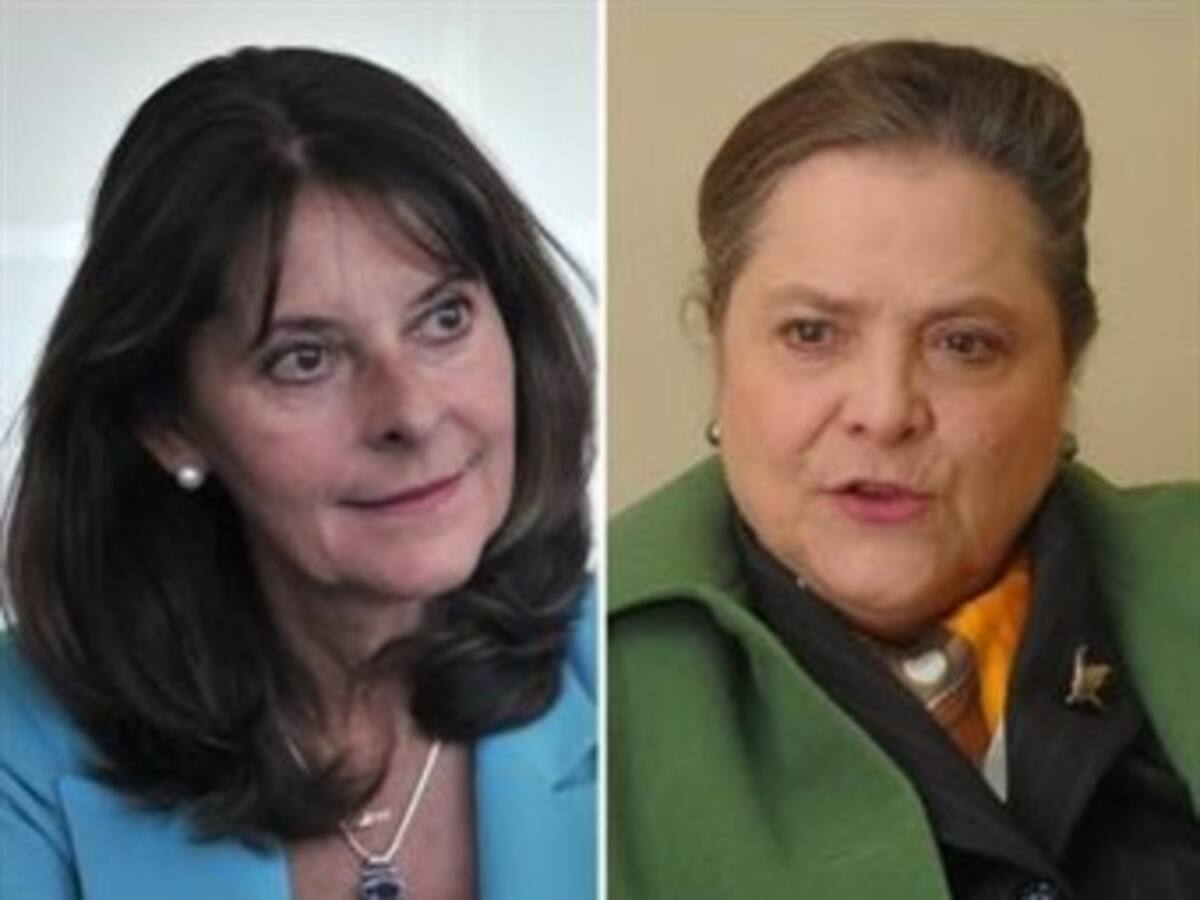 Marta Lucía Ramírez y Clara López chocan durante debate presidencial