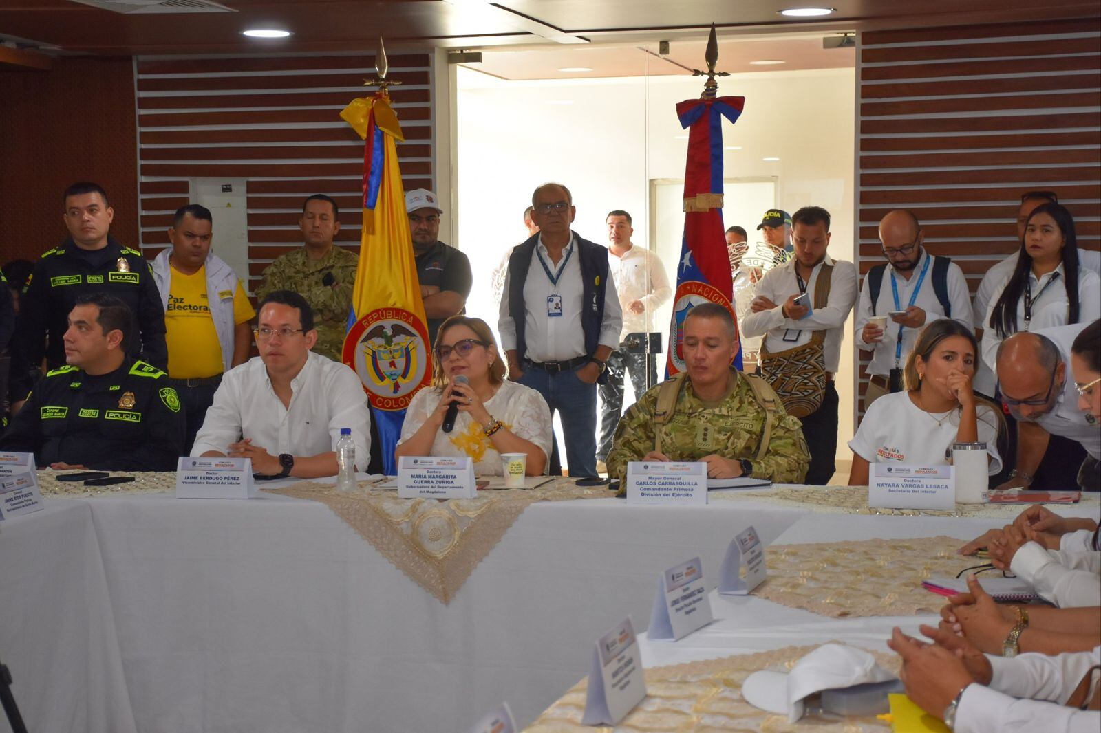 Instalado PMU para garantizar la seguridad y transparencia de las elecciones en el Magdalena/ Gobernación.
