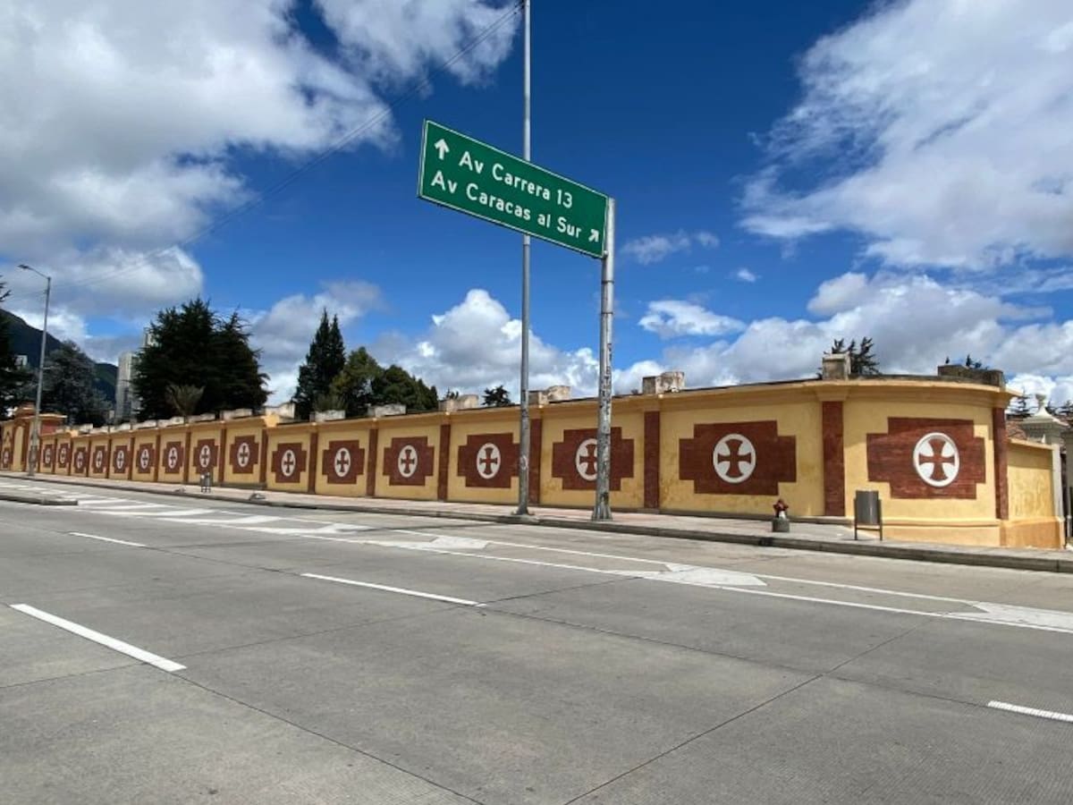 Distrito entregó la nueva fachada del Cementerio Central