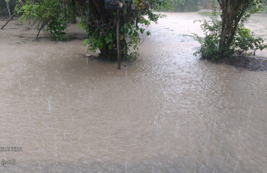 Lluvias fuertes en Santander