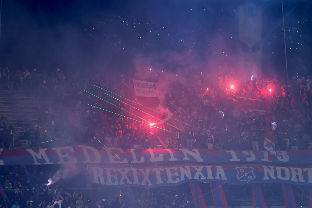 Imagen de la tribuna del estadio Atanasio Girardot / Getty Images