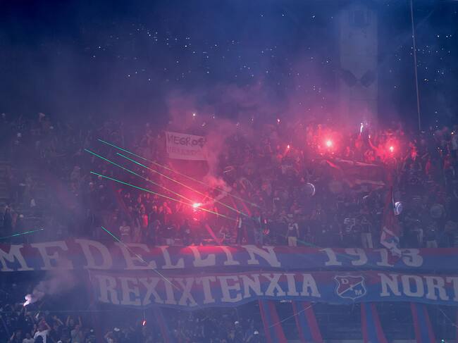 Imagen de la tribuna del estadio Atanasio Girardot / Getty Images