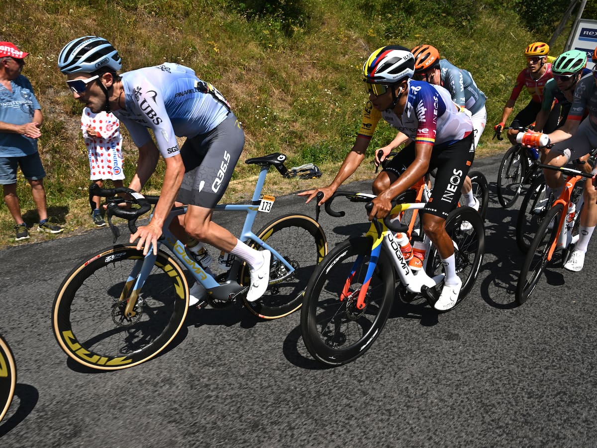 Egan Bernal sufre en la montaña y sale del top 10: Clasificación general del Tour de Francia 2026