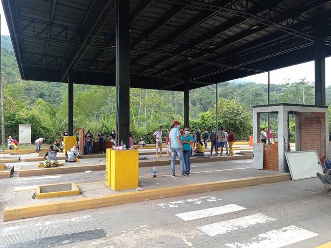 Comunidad se negó a la reactivación del peaje de Rionegro