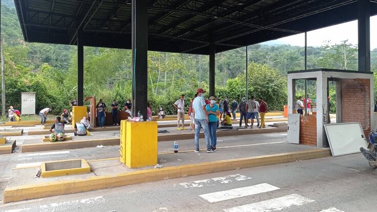 Comunidad se negó a la reactivación del peaje de Rionegro