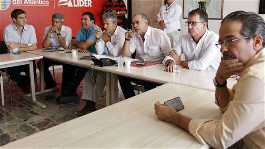 Definen plan de choque para mantener operatividad del Puerto de Barranquilla. Foto: Gobernación del Atlántico