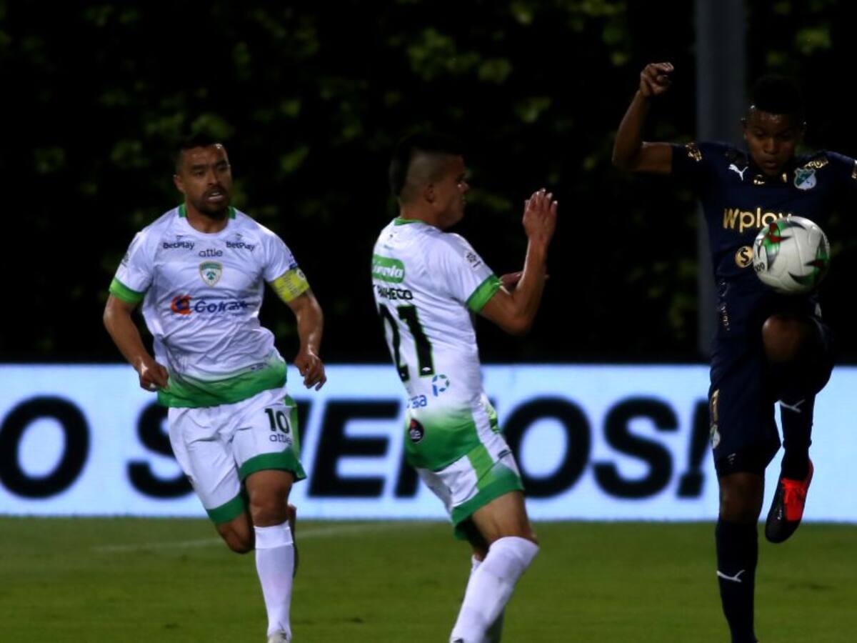 Equidad rescató un empate y dejó la llave con el Cali abierta