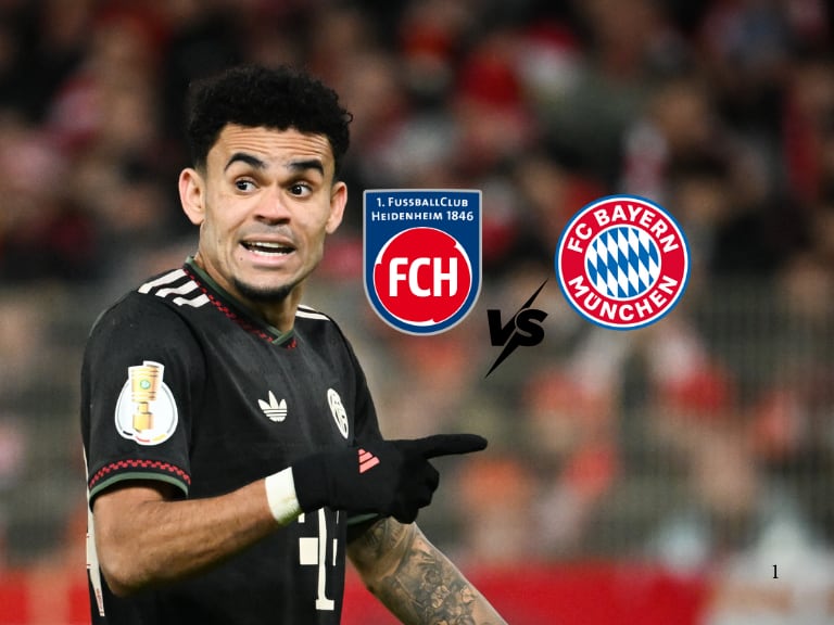 Luis Díaz vuelve: ¿A qué horas juega Bayern Múnich contra Heidenheim en la Bundesliga? / Getty Images