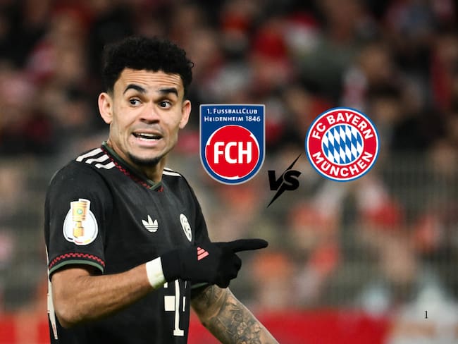 Luis Díaz vuelve: ¿A qué horas juega Bayern Múnich contra Heidenheim en la Bundesliga?