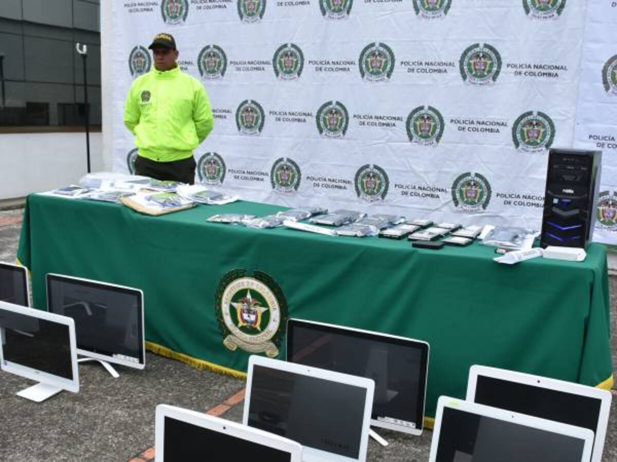 Policía capturó 20 personas en el Eje Cafetero por delitos informáticos