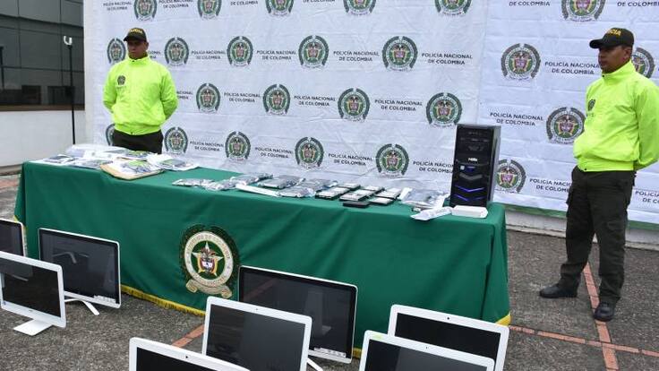 Policía capturó 20 personas en el Eje Cafetero por delitos informáticos