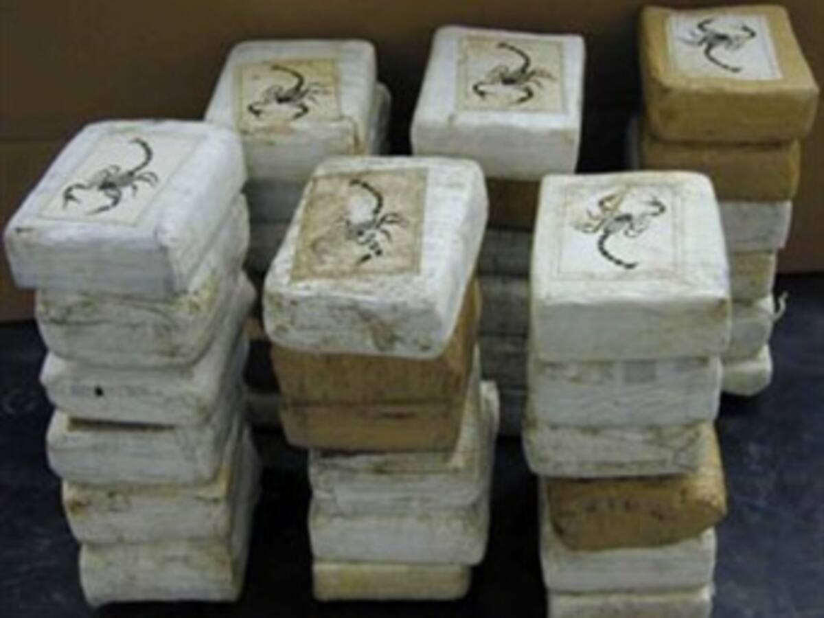 Incautada una tonelada de cocaína en la vía Montería - Arboletes
