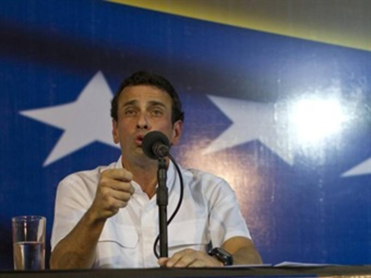 Capriles anuncia impugnación y pide repetición total o parcial de comicios
