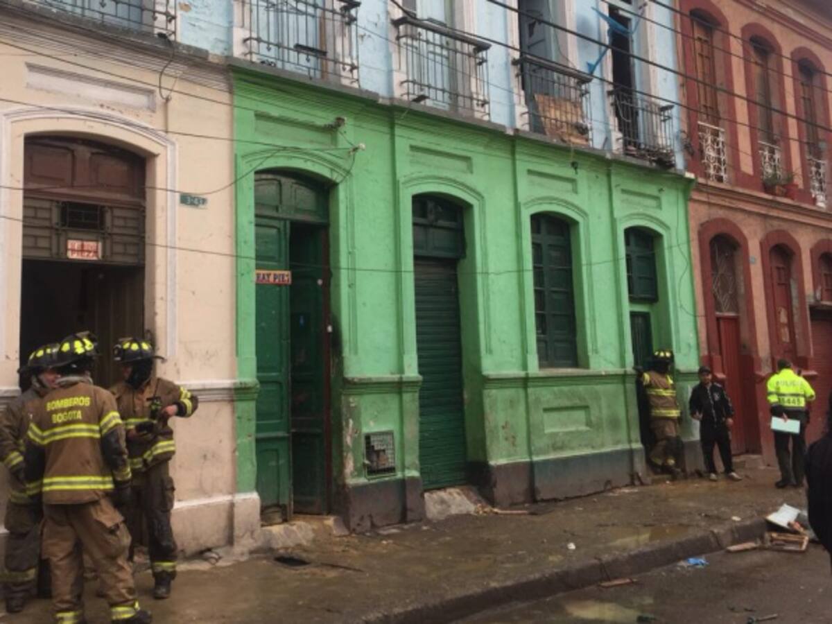 Incendio en el centro de Bogotá afecta la comunidad Embera