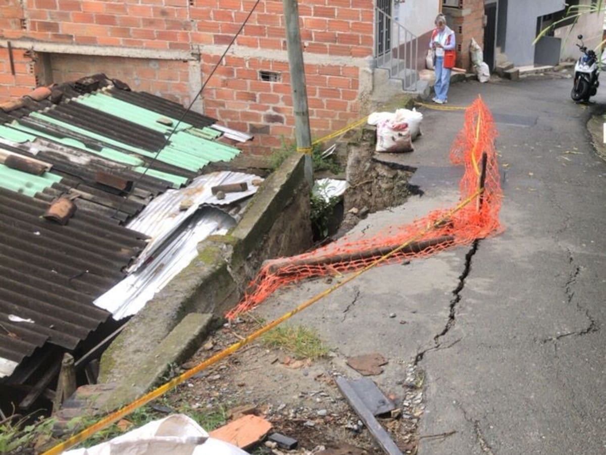 Viviendas están en riesgo en el barrio Popular 2 por erosión tras construcción de un muro
