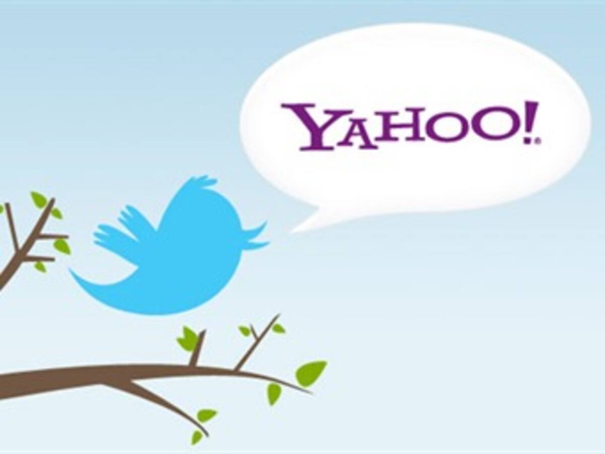 Yahoo firma acuerdo con Twitter para compartir contenidos