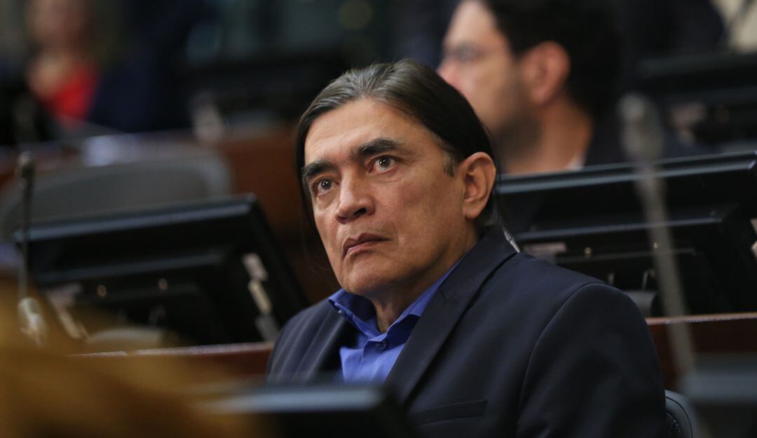 Gustavo Bolívar, senador. 