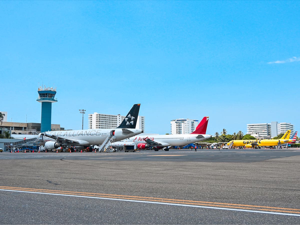 Aeropuerto de Cartagena movilizó más de 6.2 millones de pasajeros a corte de octubre
