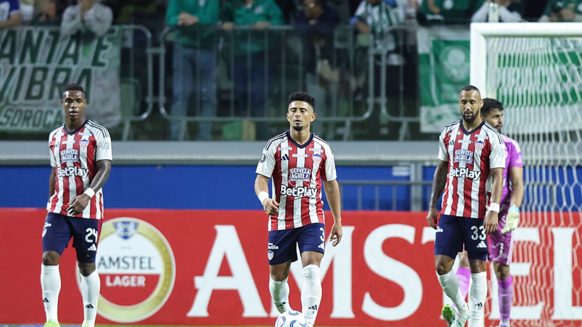 Junior cae goleado con Palmeiras y termina eliminado de Libertadores: resumen del partido