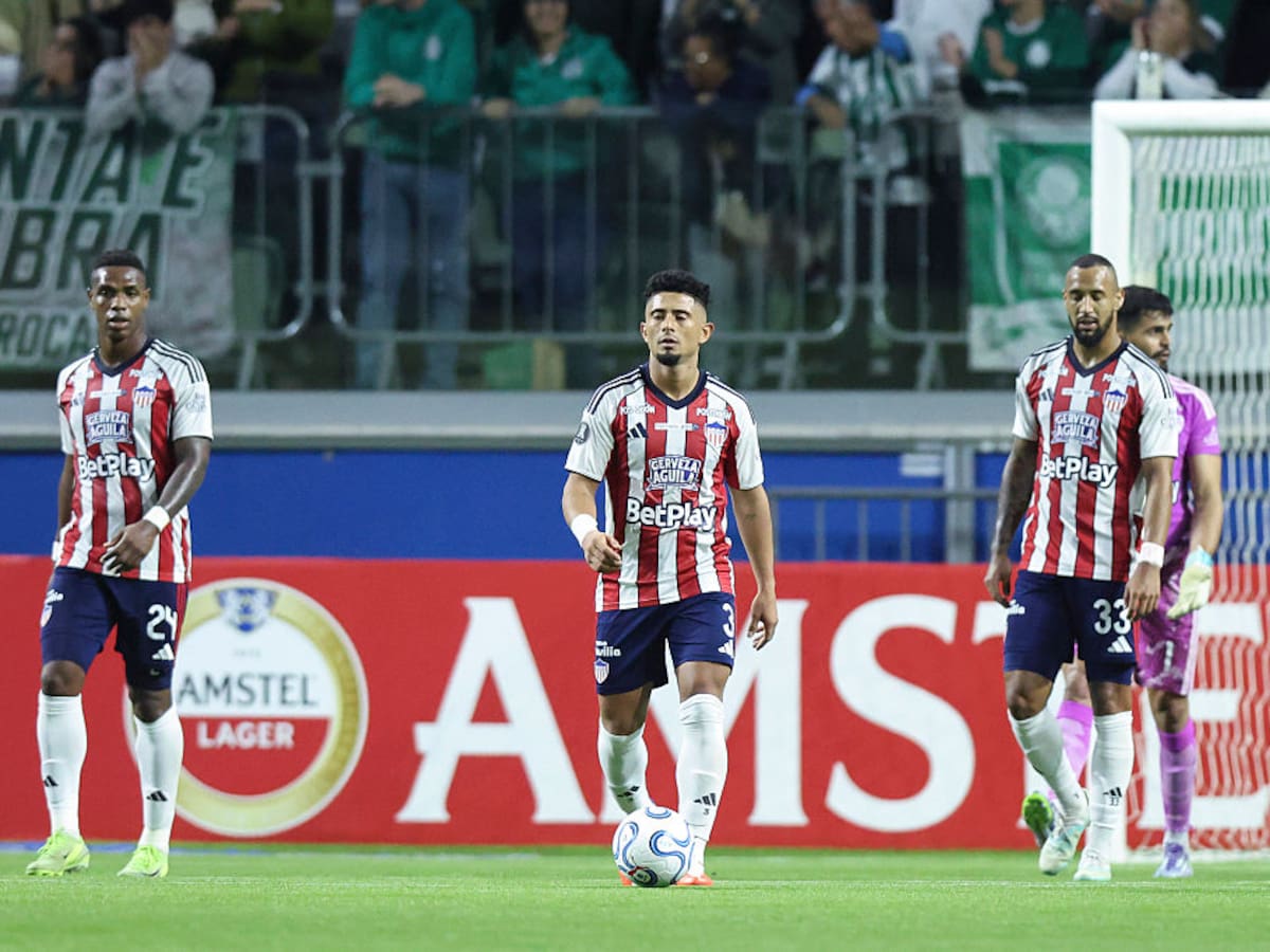 Junior cae goleado con Palmeiras y termina eliminado de Libertadores: resumen del partido
