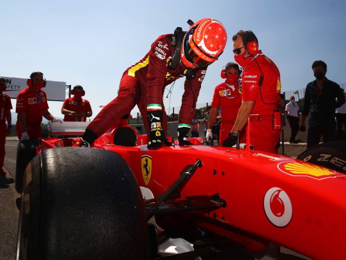 Mick Schumacher pilotó el Ferrari con el que su padre ganó séptimo Mundial