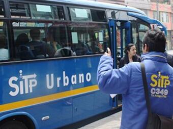Bus SITP. El Tiempo
